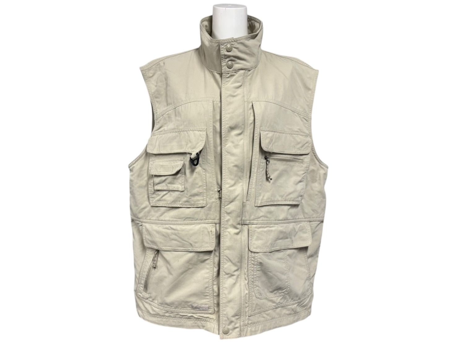 Columbia コロンビア フィッシングベスト S04TM1019 ベージュ