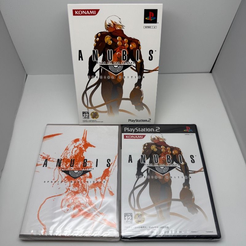 ☆希少 中身未開封☆PS2 ANUBIS ZONE OF THE ENDERS SPECIAL EDITION