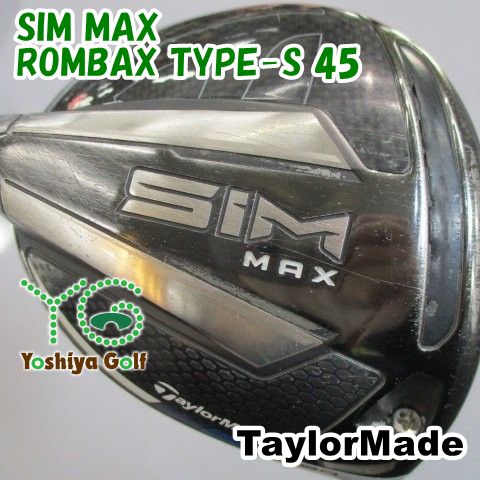 ドライバー テーラーメイド SIM MAX/ROMBAX TYPE-S 45/R2/9[139778