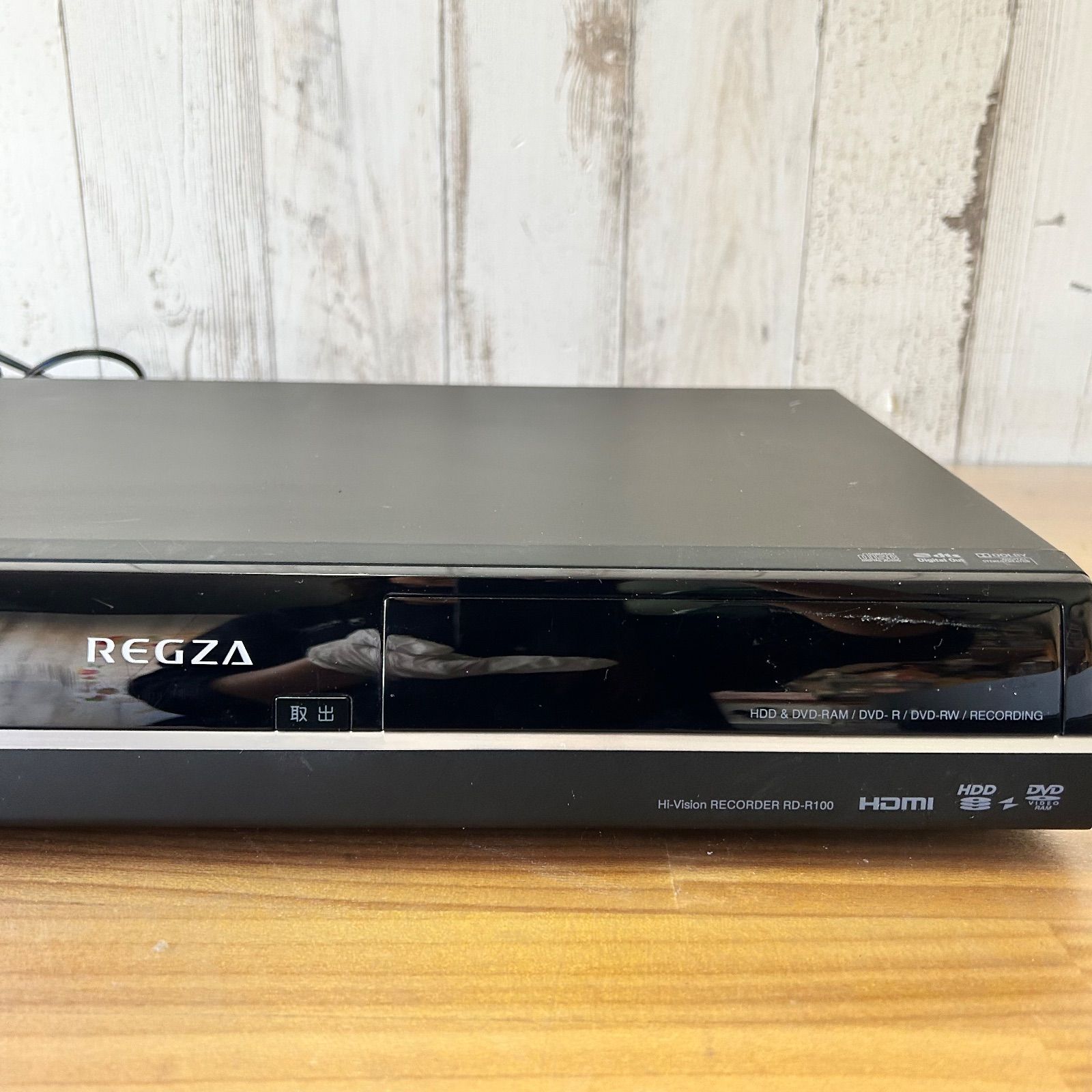 要説明】TOSHIBA REGZA RD-R100 HDD/DVDレコーダー DVD不安定 現状