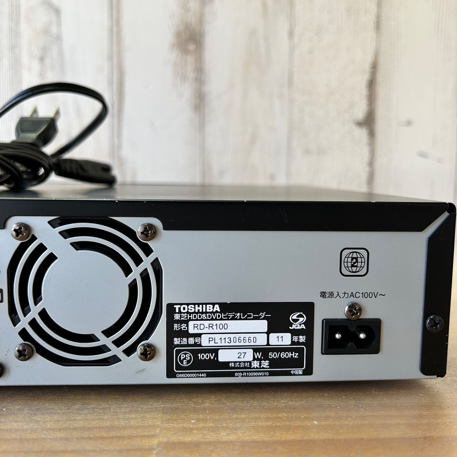 要説明】TOSHIBA REGZA RD-R100 HDD/DVDレコーダー DVD不安定 現状