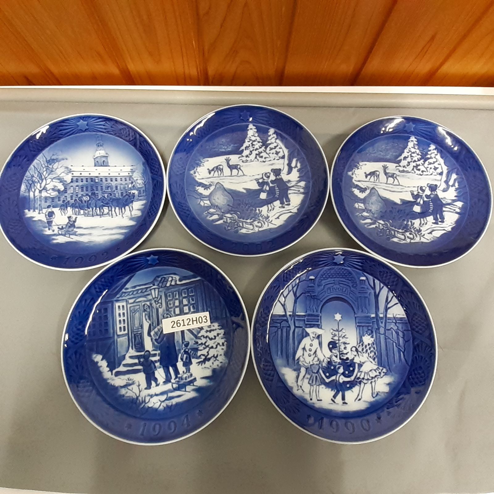 2612H03】 5枚セット Royal Copenhagen ロイヤルコペンハーゲン イヤー 