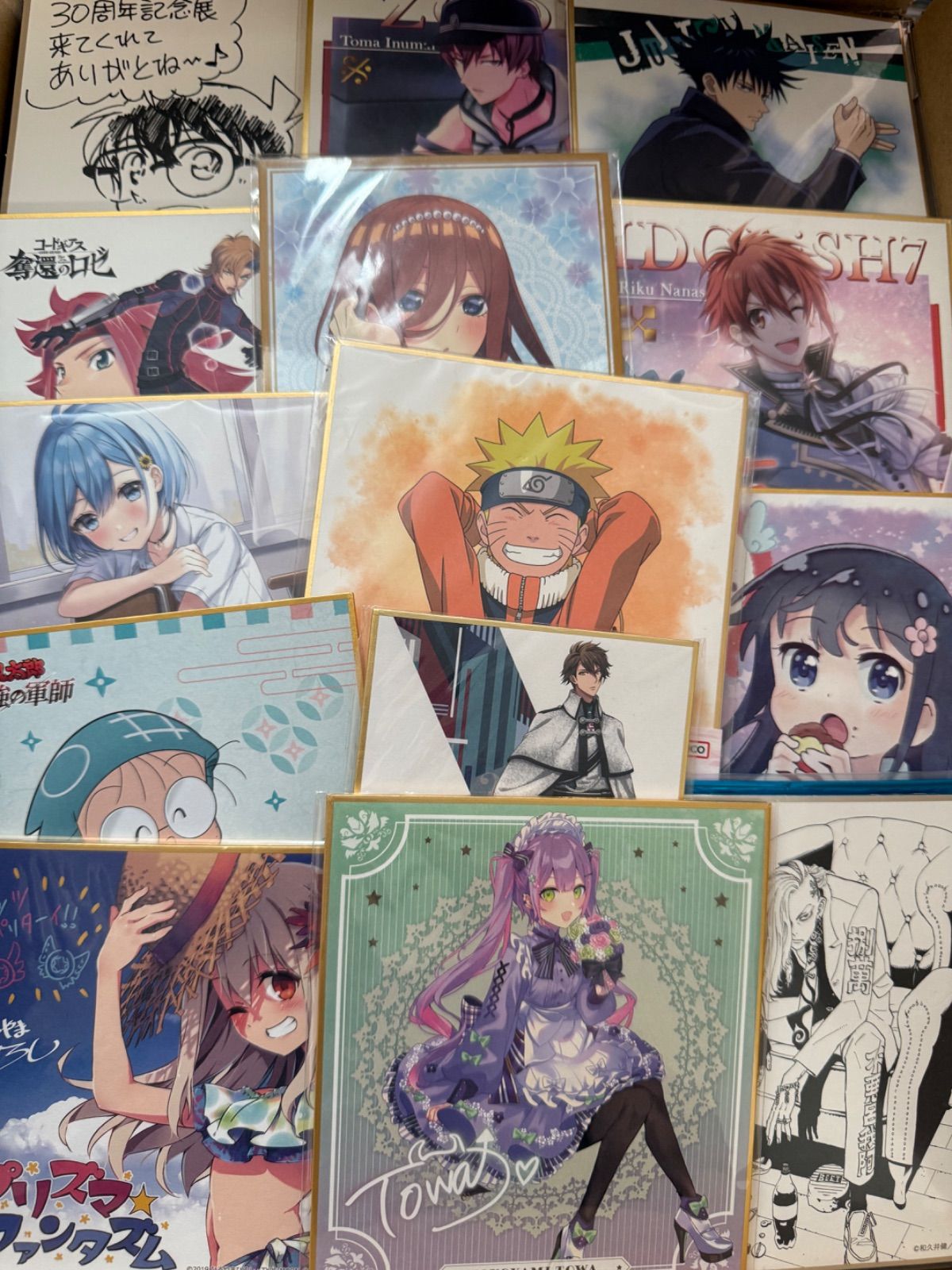 色紙 アニメ ゲーム 大量 処分 300点以上大量まとめ売り - メルカリ