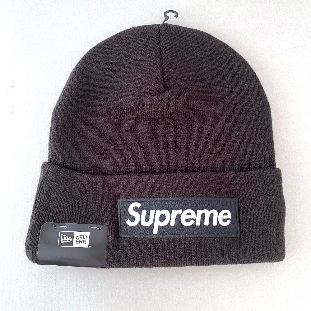 03w23536【タグ付き美品】 Supreme x New Era Box Logo Beanie (25FW