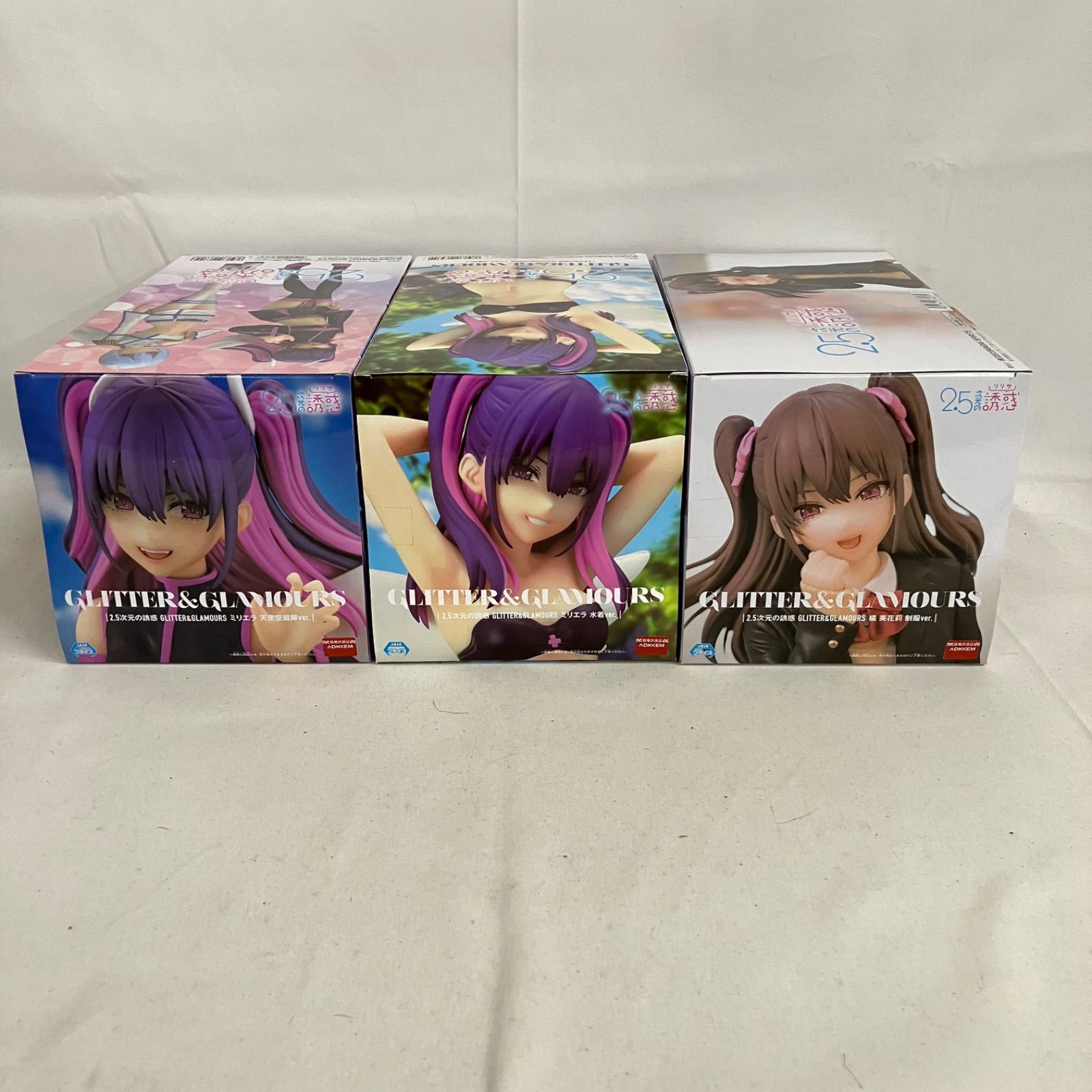 未開封 2.5次元の誘惑 GLITTER&GLAMOURS フィギュア 6個セット SF1372