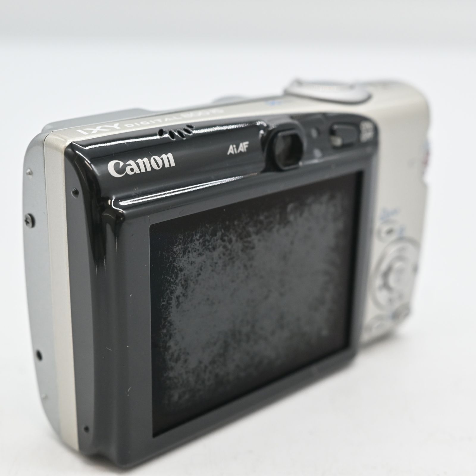 Canon IXY DIGITAL 800 IS シルバー(ジャック品) ジャンク】Canon IXY