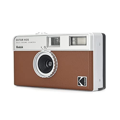  コダック Kodak フィルムカメラ EKTAR H 35 ハーフフレーム ブラウンpo 8 a 7 d 3 fd その他 キッチン 食器