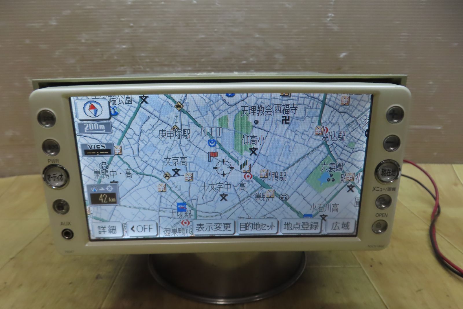 ☆F5353/トヨタ純正 NSCN-W60 SDナビ 地図2010年 地デジTVワンセグ内蔵