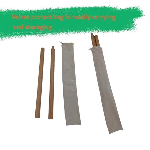 ヨガスティック 多目的木製プラナヤマスティック より豊かなのための肺オープナー 姿勢矯正と柔軟性の向上 取り外し な頑丈なヨガポールpo