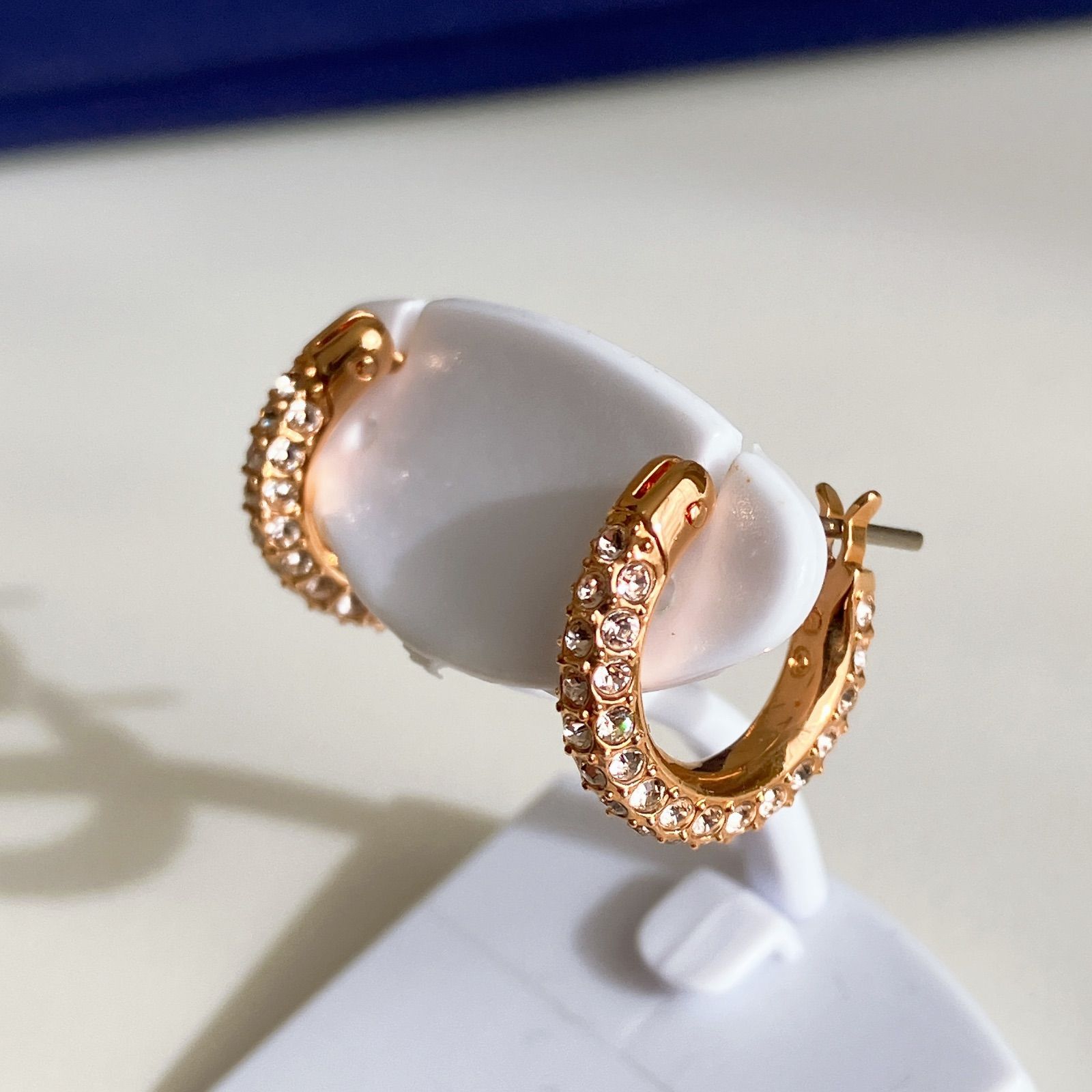 SWAROVSKI スワロフスキー Stone ピアスセット ローズゴールド 2way