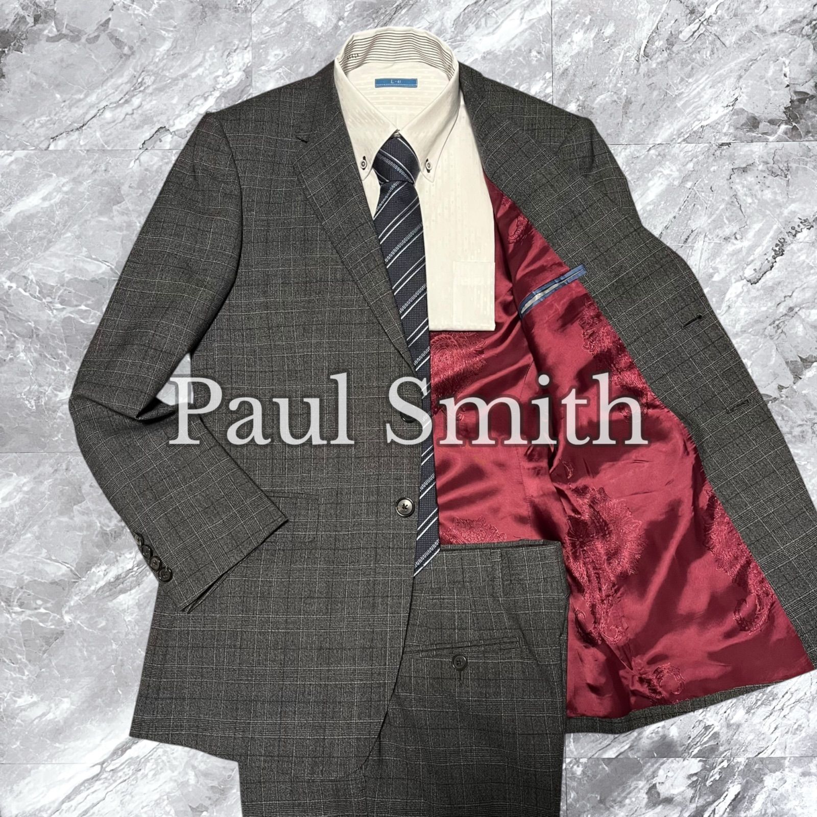 paul smith ポールスミス グレンチェックセットアップ 【公式通販】