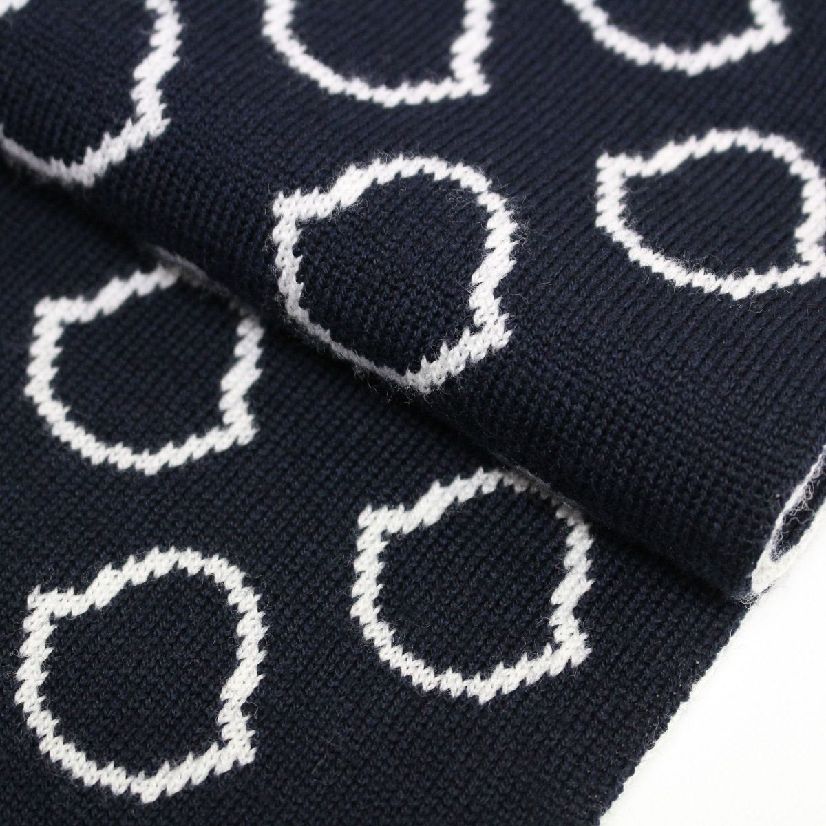 166 MONCLER モンクレール 9Z73010 A9634 ネイビー マフラー SCIARPA