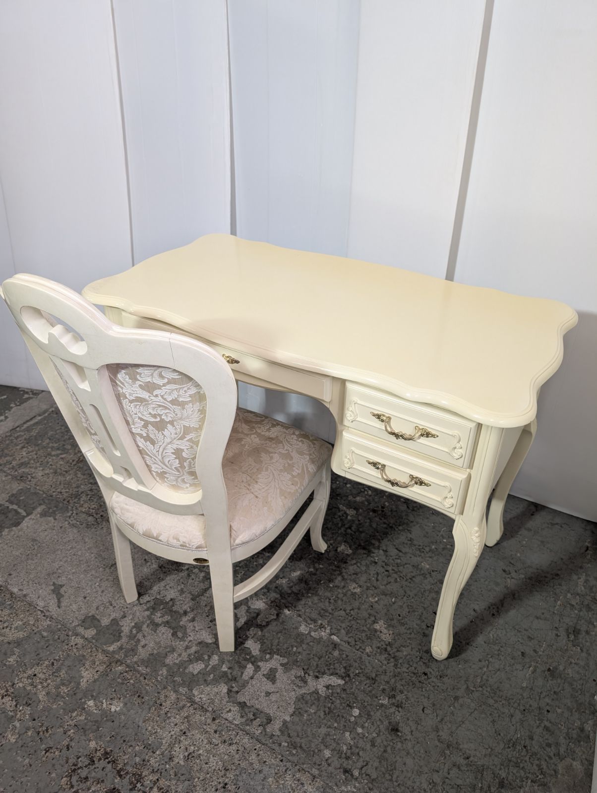 ラ*ブ様 サルタレッリ 姫系 猫脚 ダイニングチェア イタリア製 A ラ*ブ様 サルタレッリ 姫系 猫脚 ダイニングチェア イタリア製 A ラ*ブ