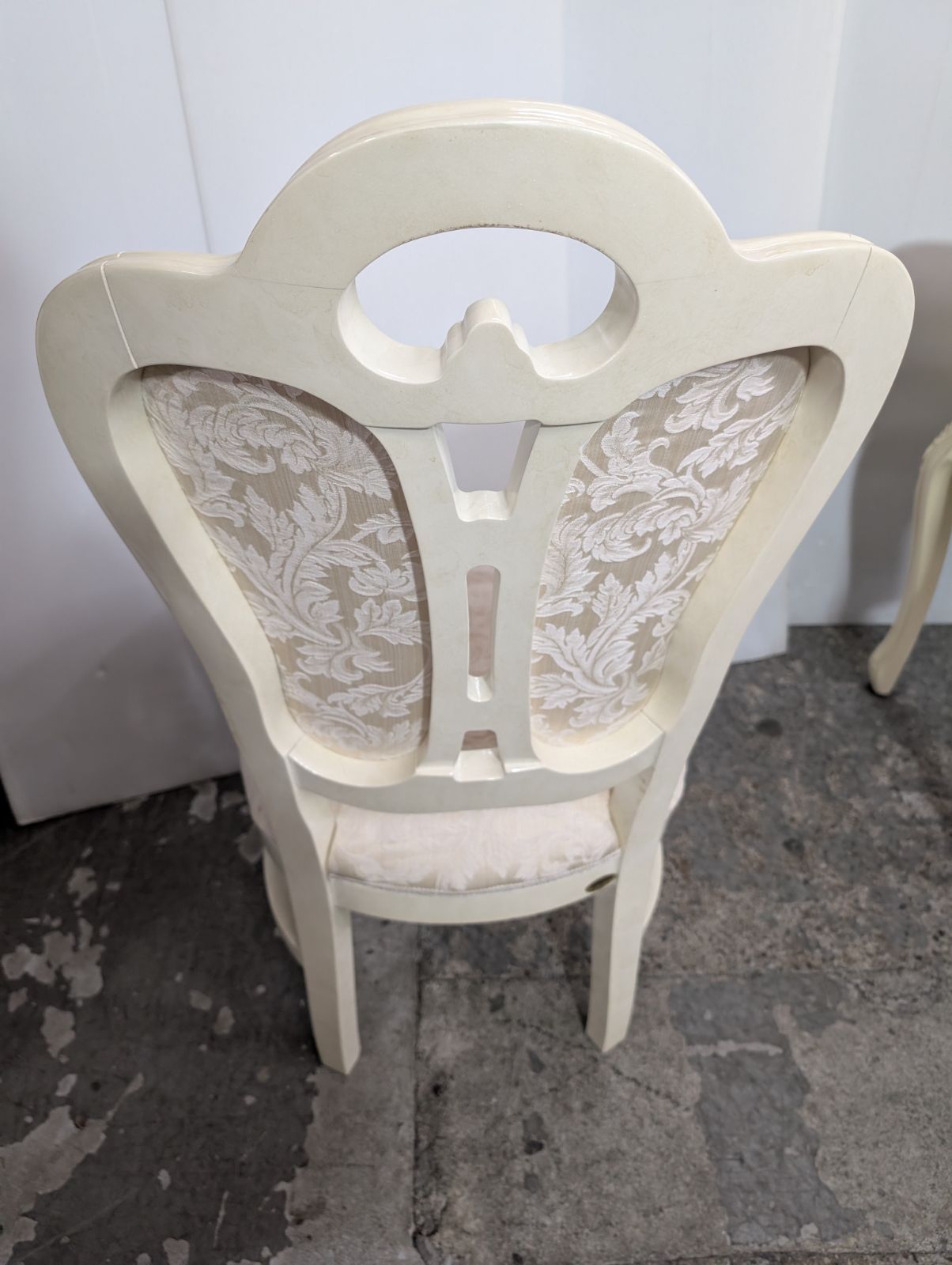 ラ*ブ様 サルタレッリ 姫系 猫脚 ダイニングチェア イタリア製 A ラ*ブ