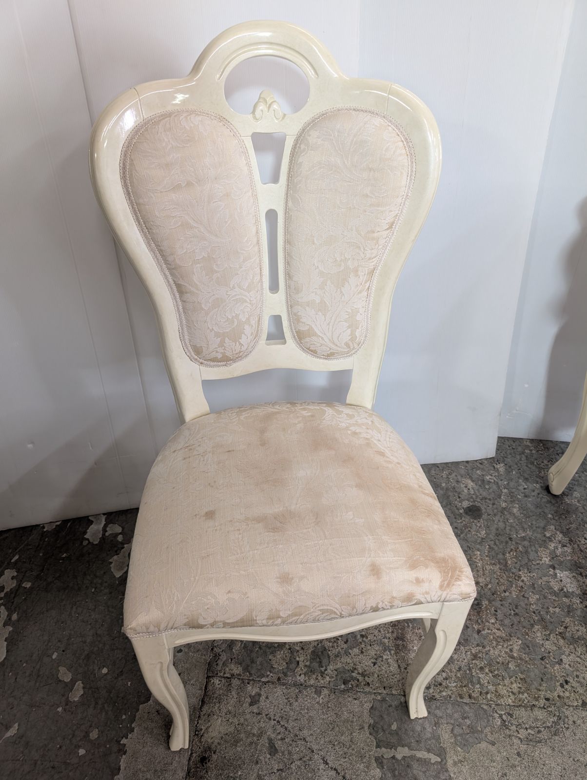 姫系 猫脚 デスク フィオーレ チェア サルタレッリモビリ ロココ調