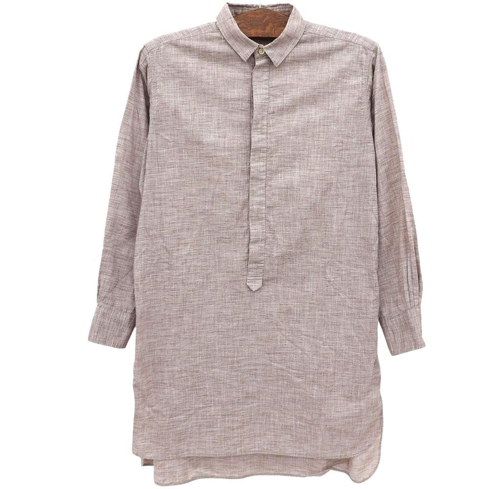 45R フォーティファイブ アール 美品 コットン100 ハーフボタン 長袖