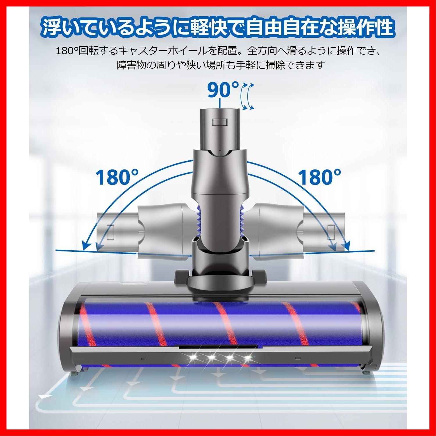 ダイソン ヘッド V6 用 ソフトローラークリーナーヘッド Dyson V6 DC58
