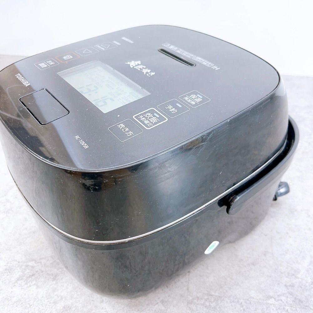 H-533 TOSHIBA 東芝 真空圧力IHジャー炊飯器 RC-10VSR グランブラック 
