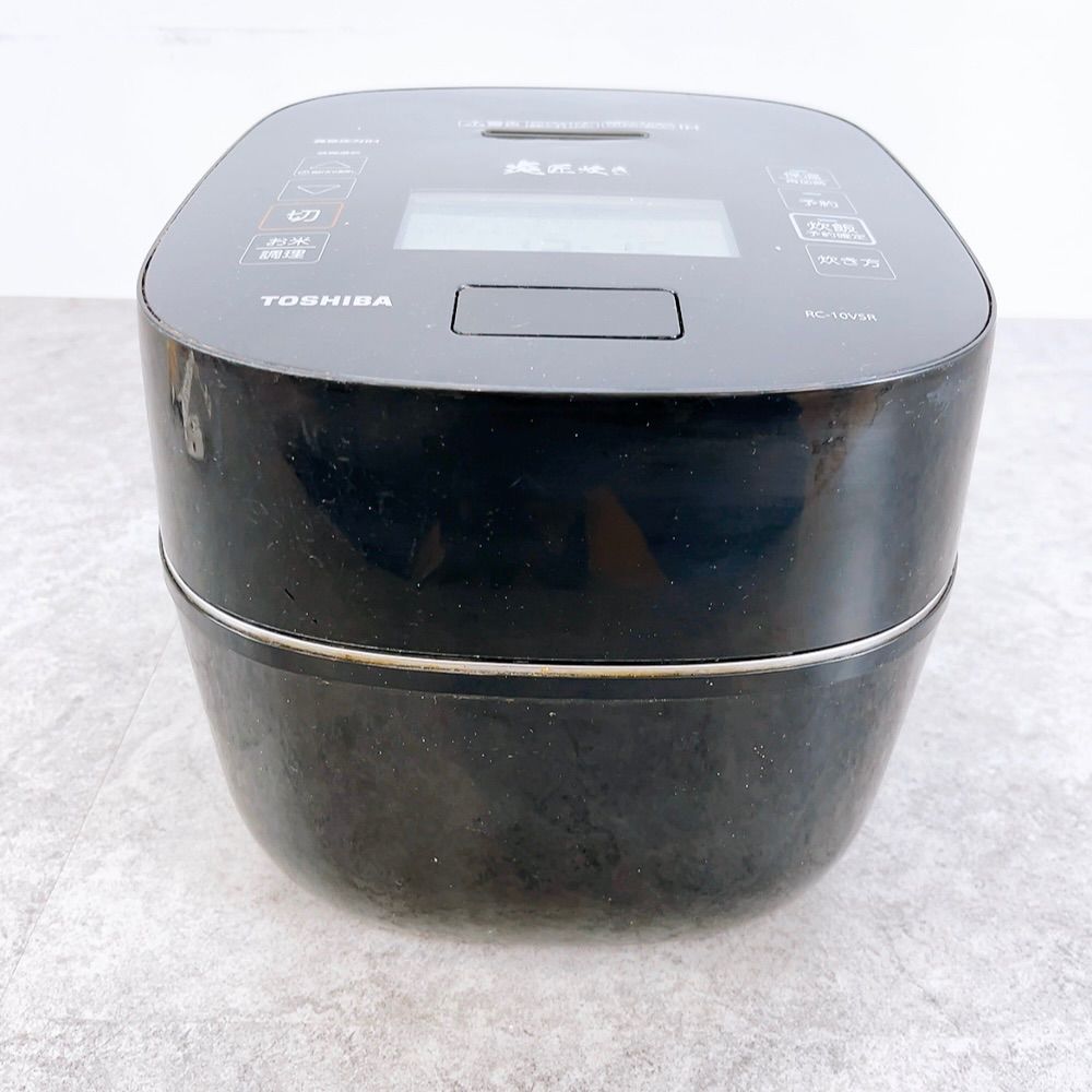 H-533 TOSHIBA 東芝 真空圧力IHジャー炊飯器 RC-10VSR グランブラック 