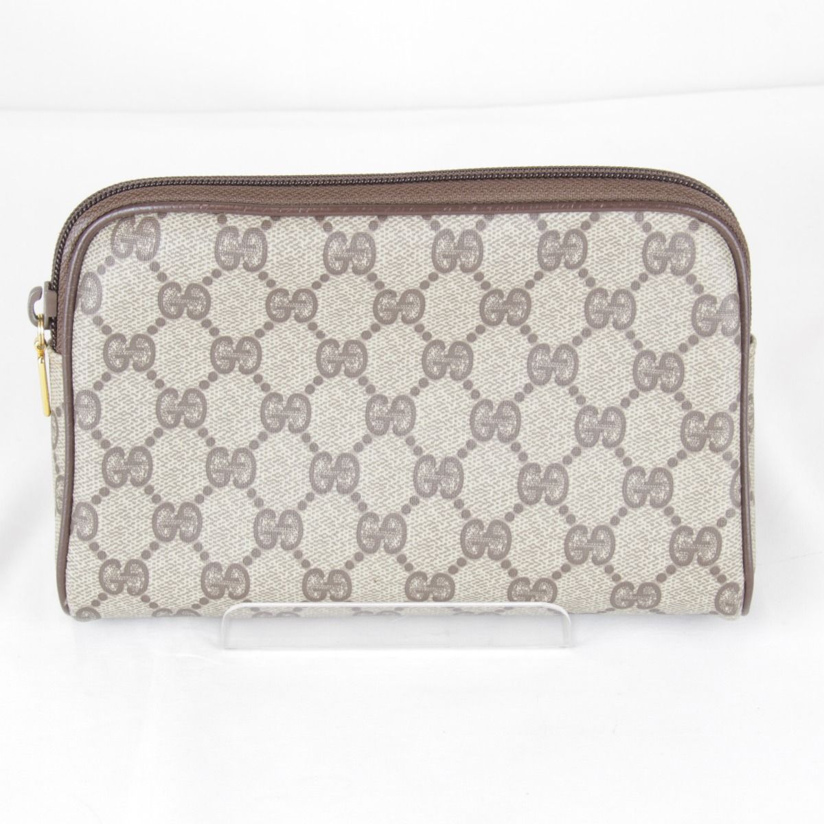 良品『USED』GUCCI【グッチ】 ポーチ GGスプリームキャンバス 