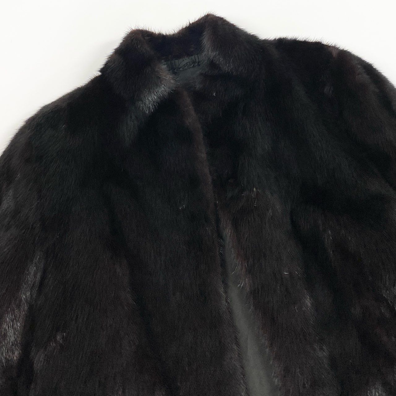 36a16 SAGA MINK サガミンク 銀サガ ダークミンク ミンクコート 毛皮