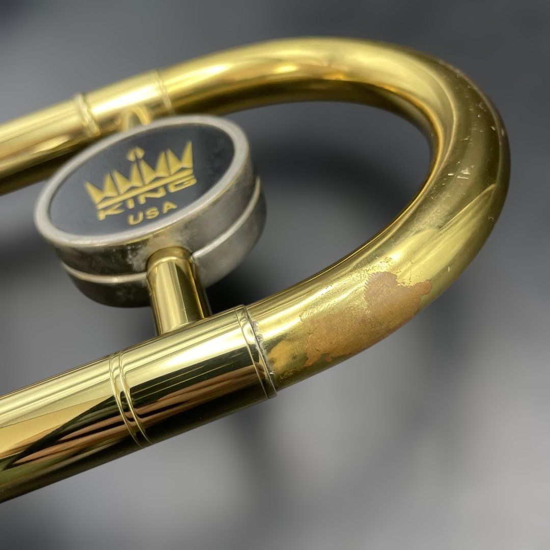 KING 2B 2102 LA テナートロンボーン BACHマウスピース・純正ハード