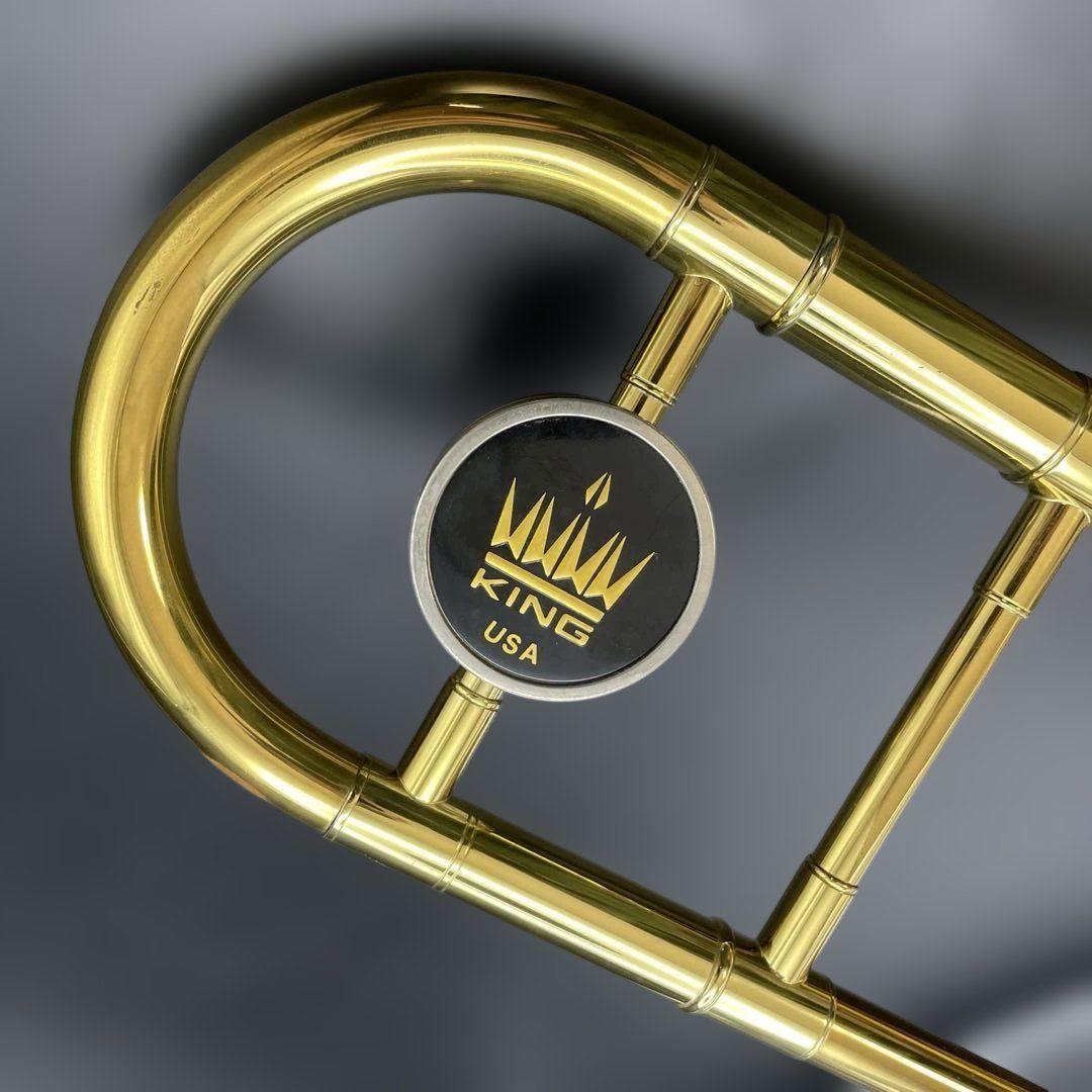 KING 2B 2102 LA テナートロンボーン BACHマウスピース・純正ハード