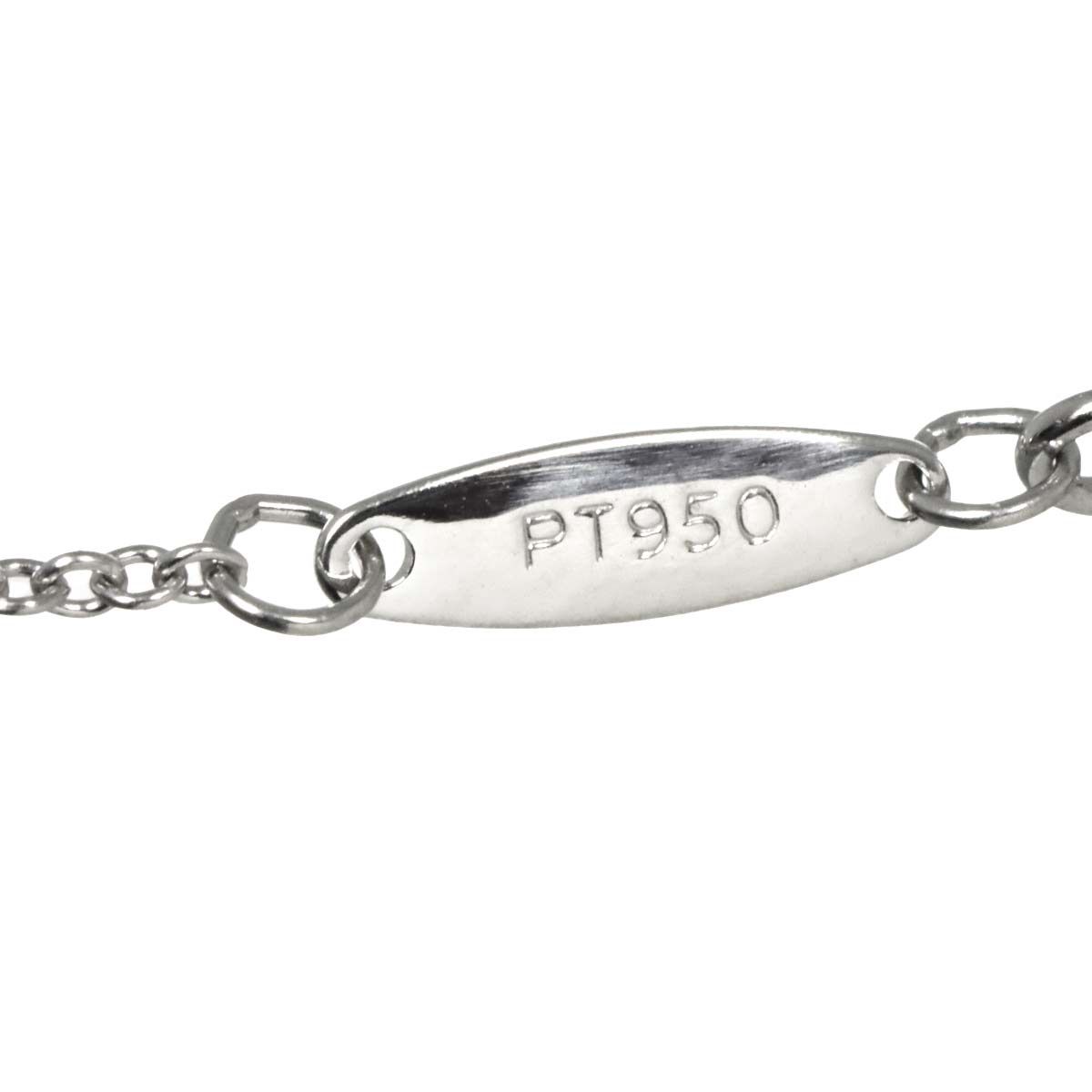 ティファニー TIFFANY&CO. バイザヤード ダイヤ ネックレス 40cm Pt