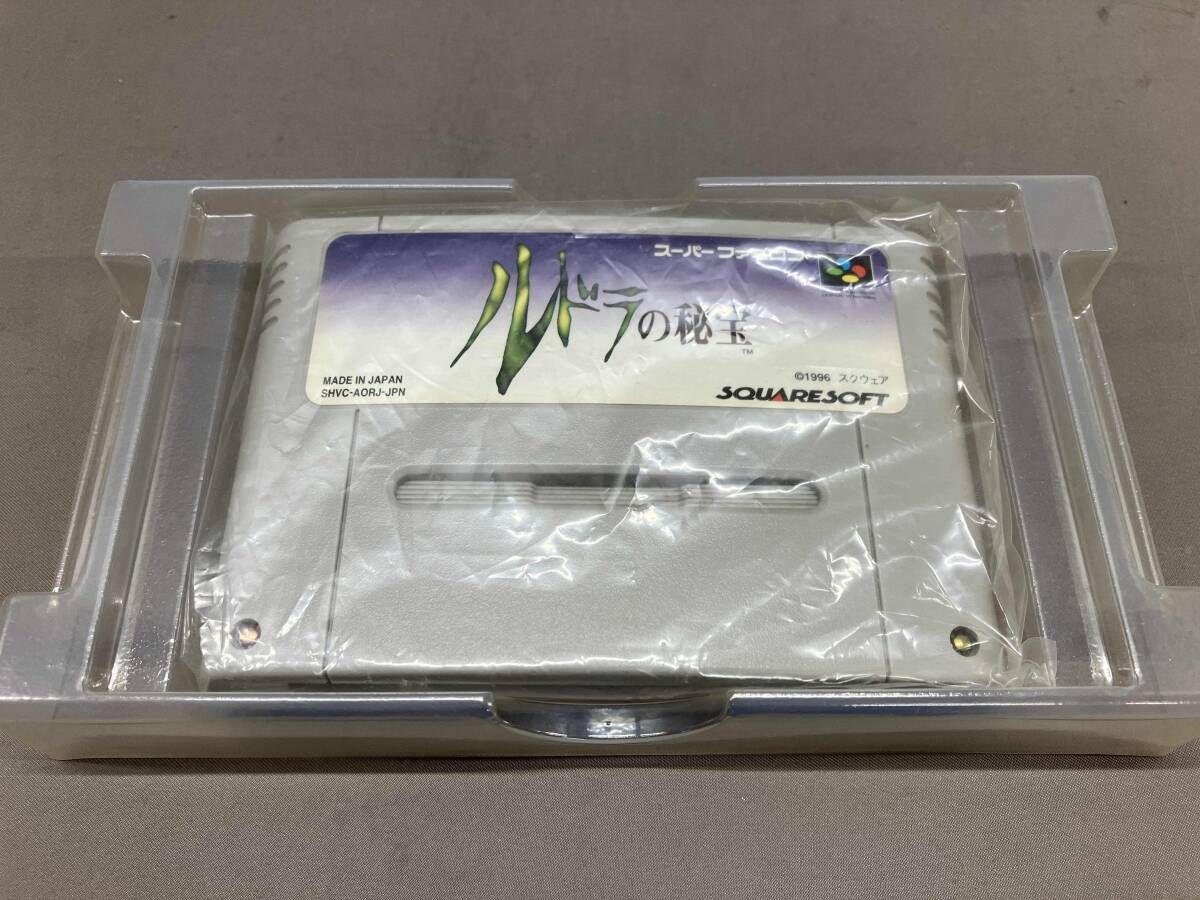  スーパーファミコン き ルドラの秘宝 SQUARESOFT ソフト スーパーファミコン