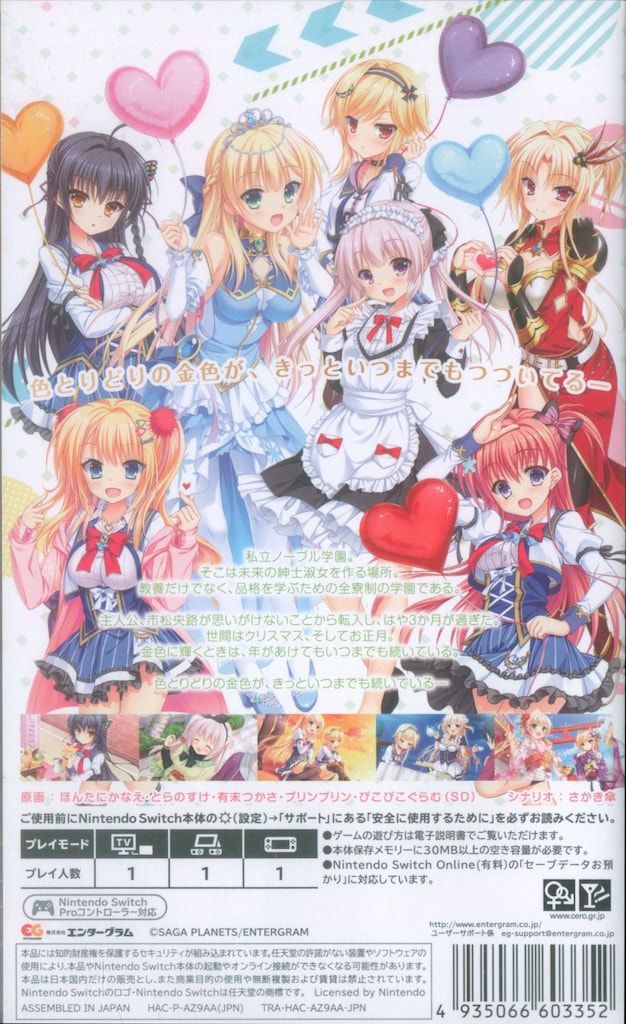 NS 金色ラブリッチェ Golden Time 通常版 - メルカリ