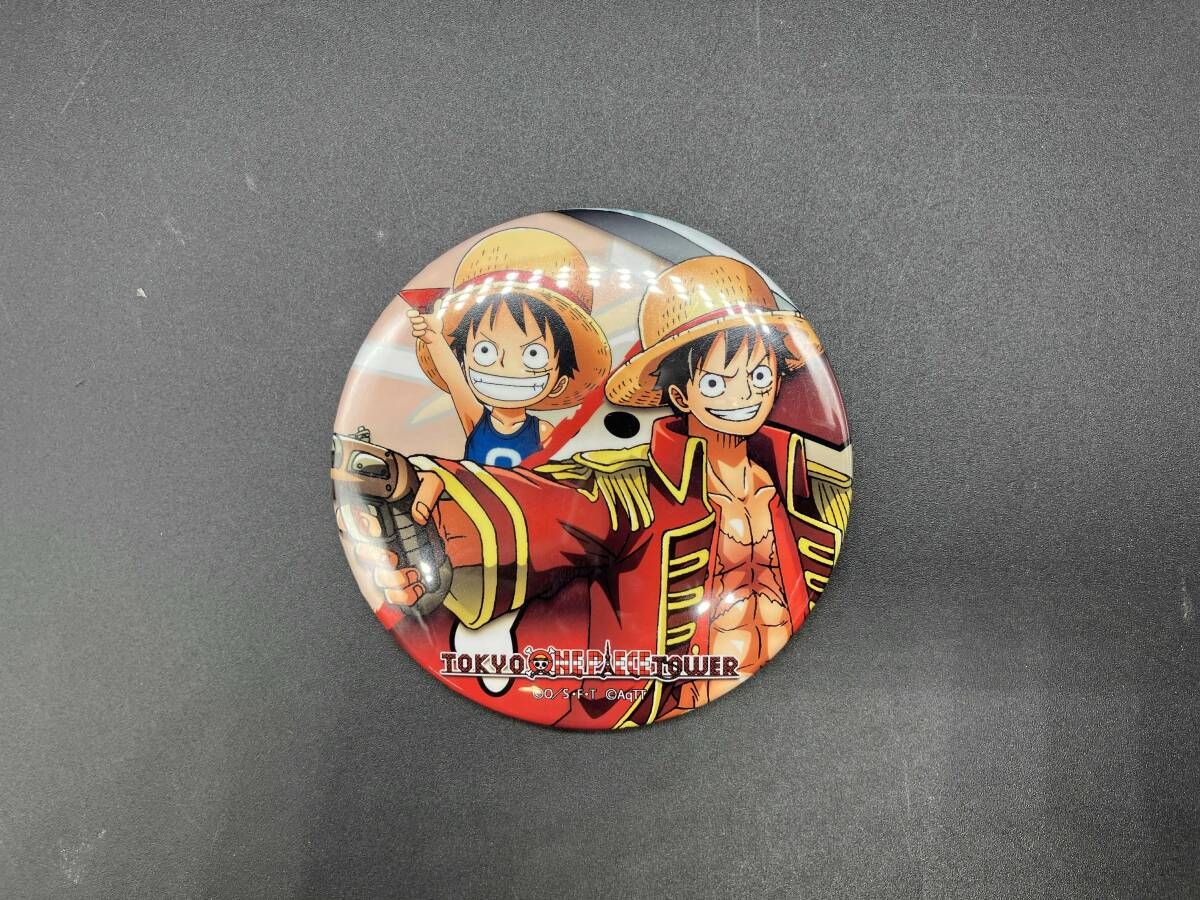 ONE PEACE 東京ワンピースタワー 缶バッジ ルフィ - メルカリ