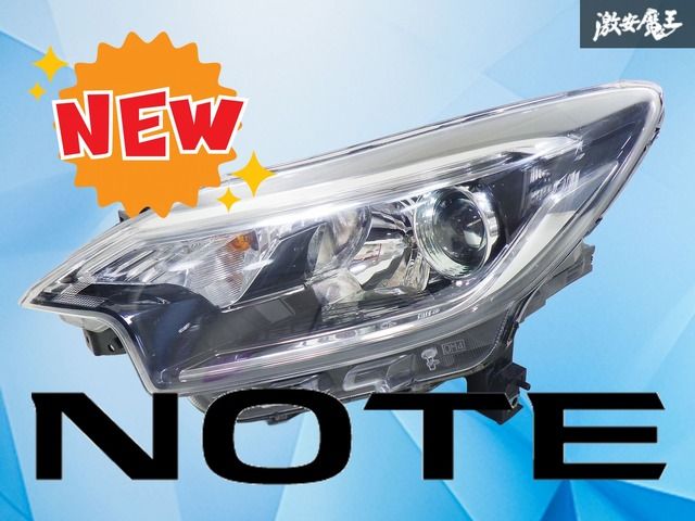 日産 ノート E-12 左ヘットランプ