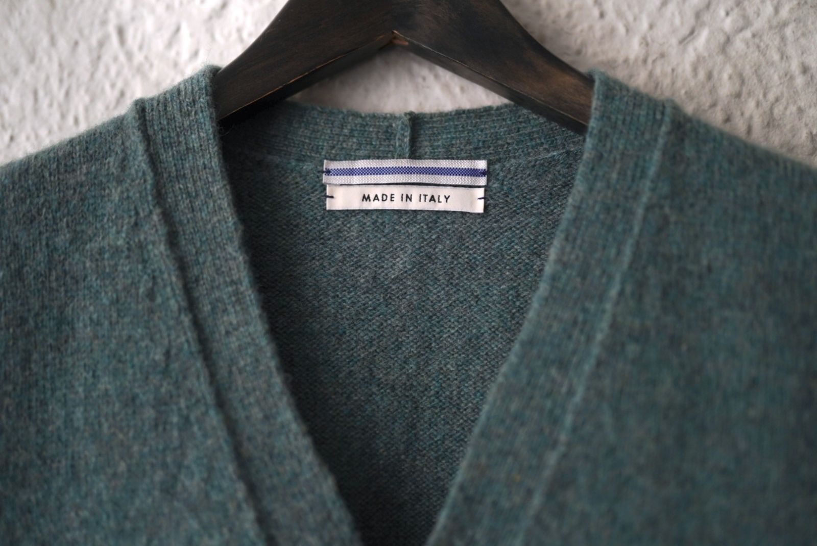 SHETLAND GILET ウールニットベストカーディガンセーター / Cristaseya 