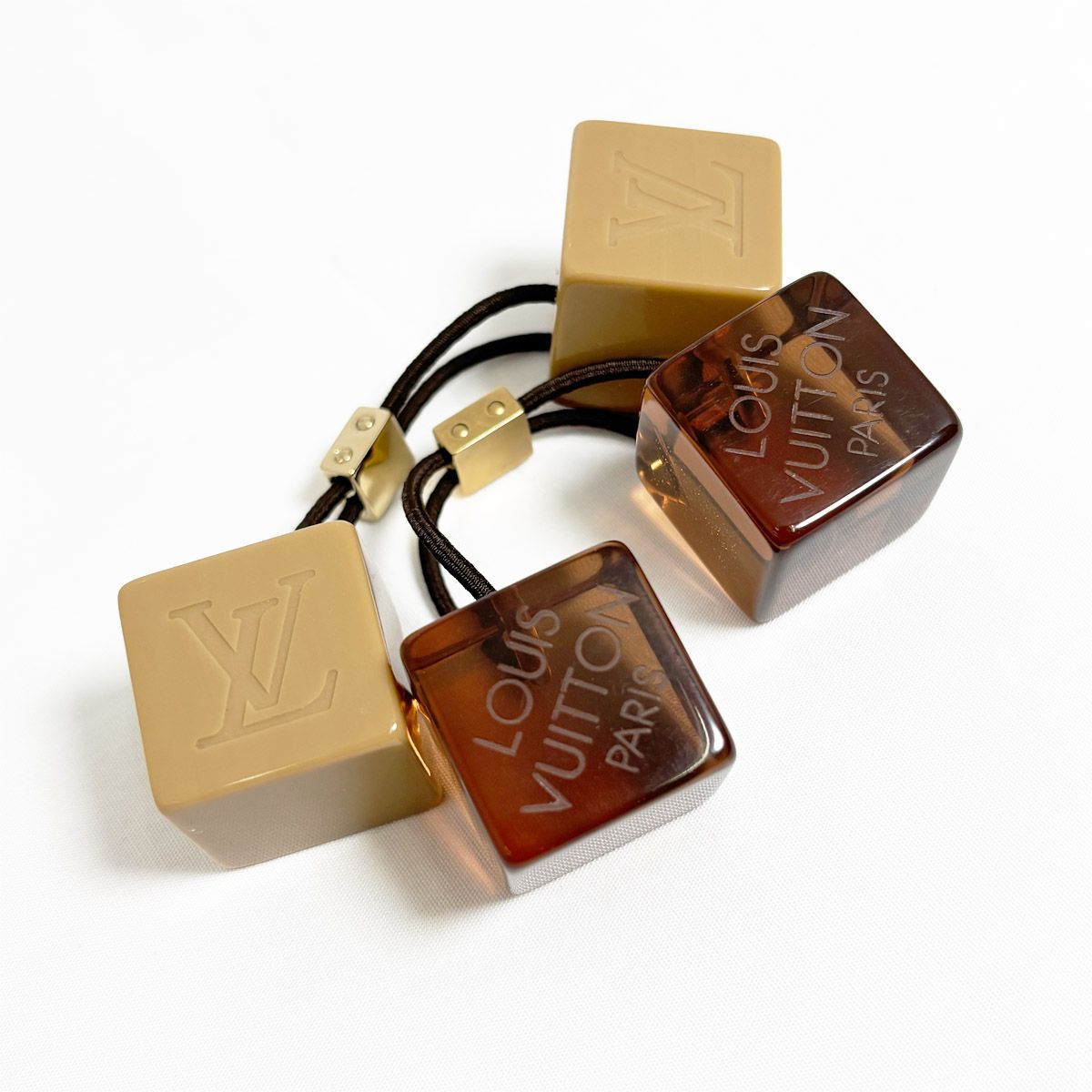 LOUIS VUITTON ルイヴィトン ヘアゴム ヘアキューブ ヘアアクセサリー