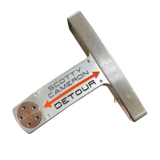 SCOTTY CAMERON DETOUR パター 34インチ ヘッドカバー付き 中古】 タイトリスト SCOTTY CAMERON DETOUR 34インチ パター PT
