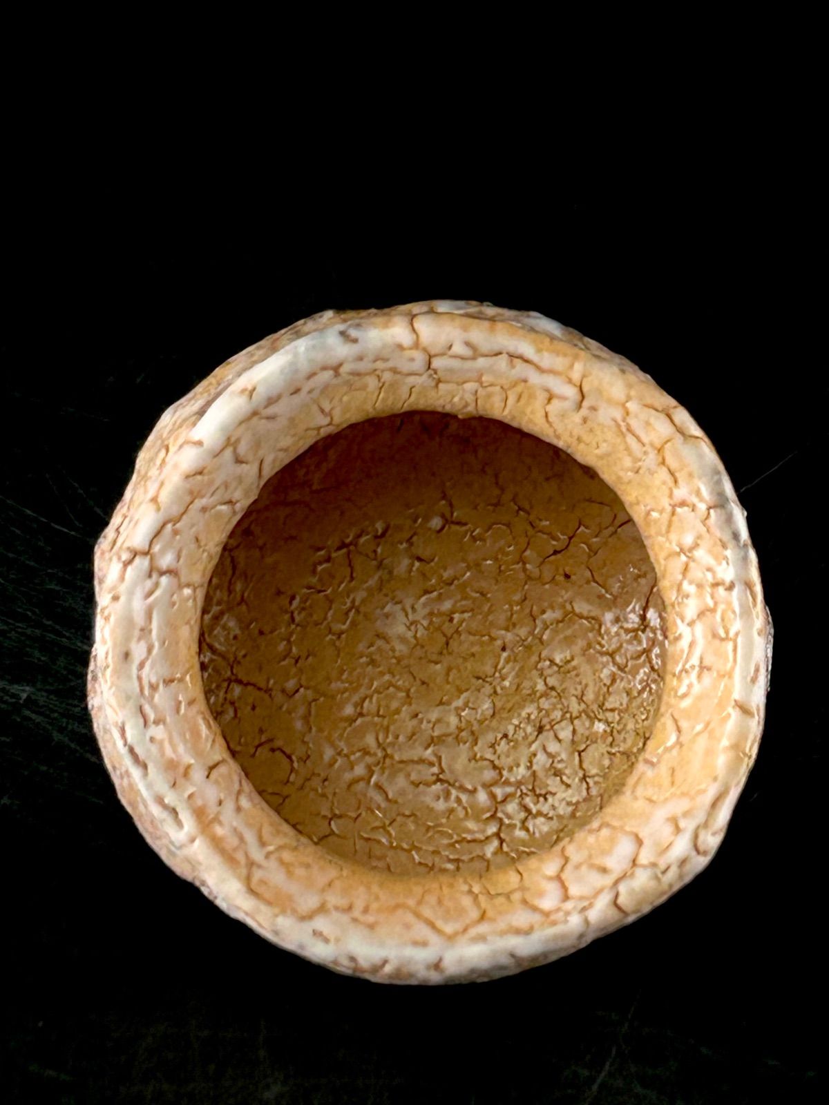 幽玄】永久勝斎 萩焼 萩ぐい呑 共箱 酒器 ぐい呑み - メルカリ