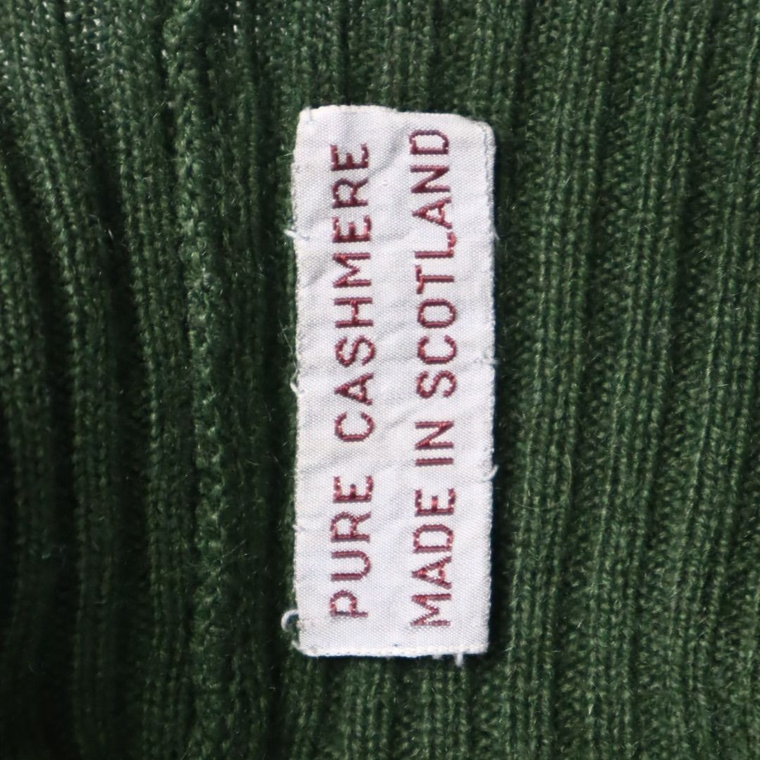60s 〜 70s Vintage AUSTIN REED Made in Scotland pure cashmere knit