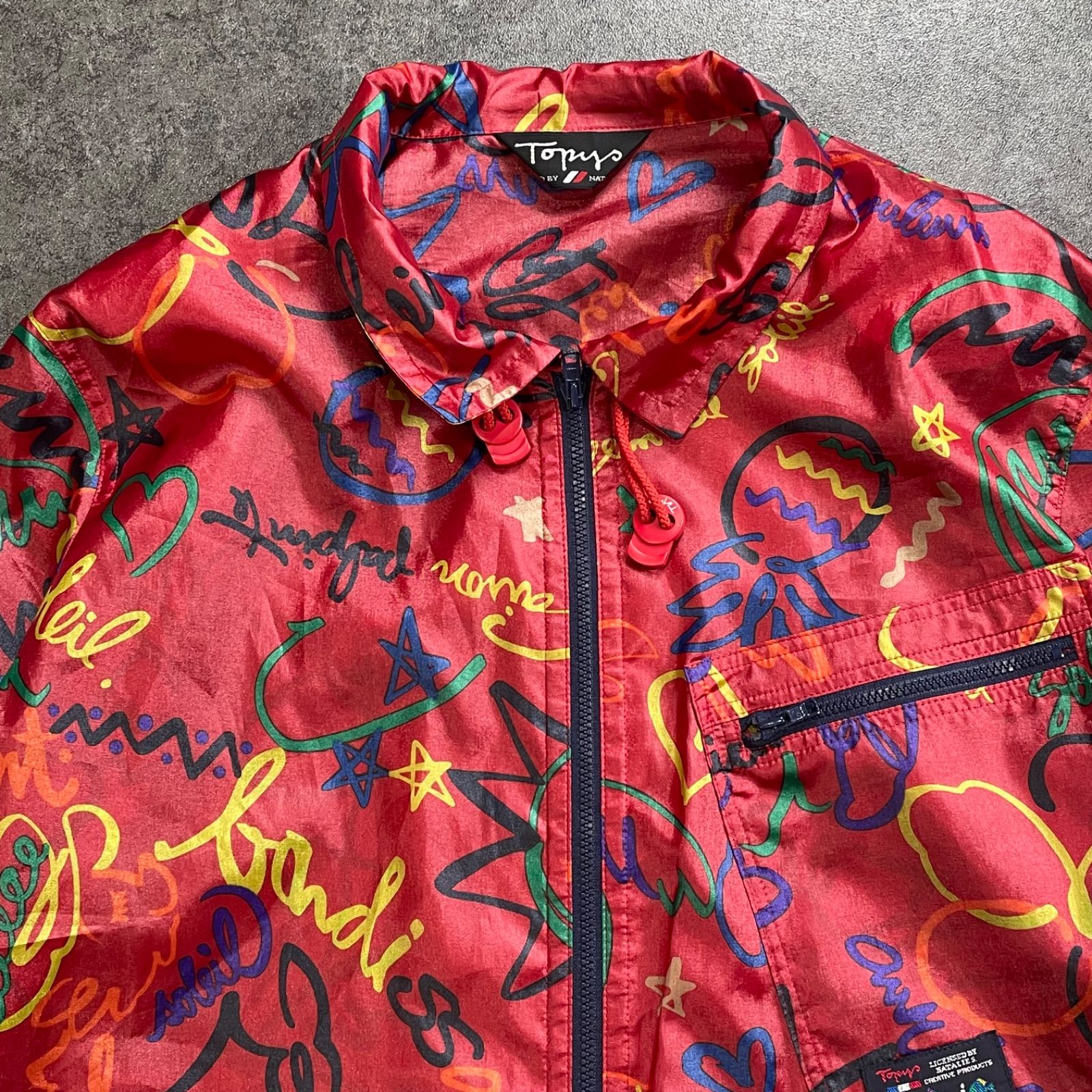TOPYS Blouson Full-Zip Windbreaker トピィーズ ブルゾン フルジップ 