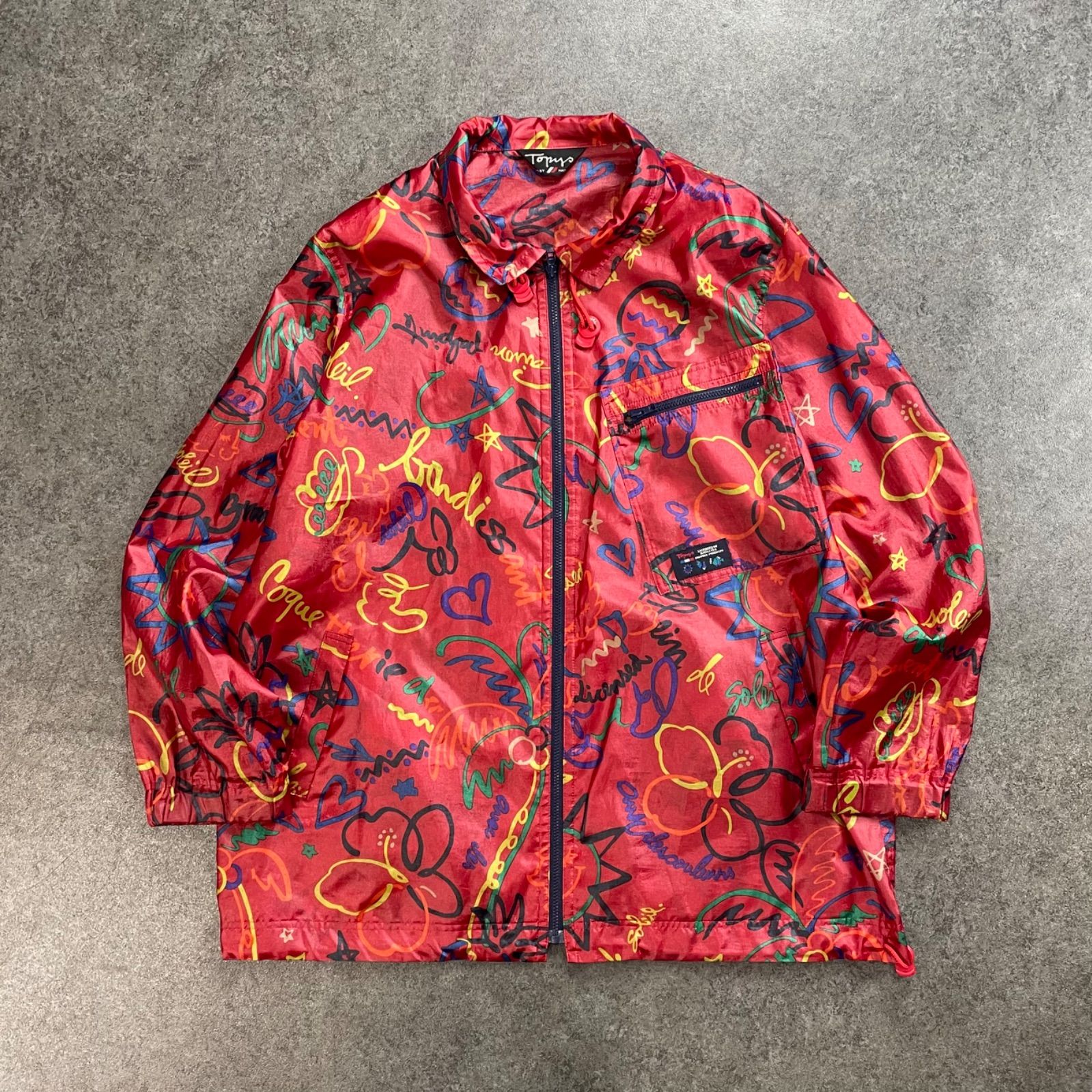 TOPYS Blouson Full-Zip Windbreaker トピィーズ ブルゾン フルジップ 