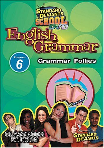 Standard Deviants English Grammar Module 6 DVD 品