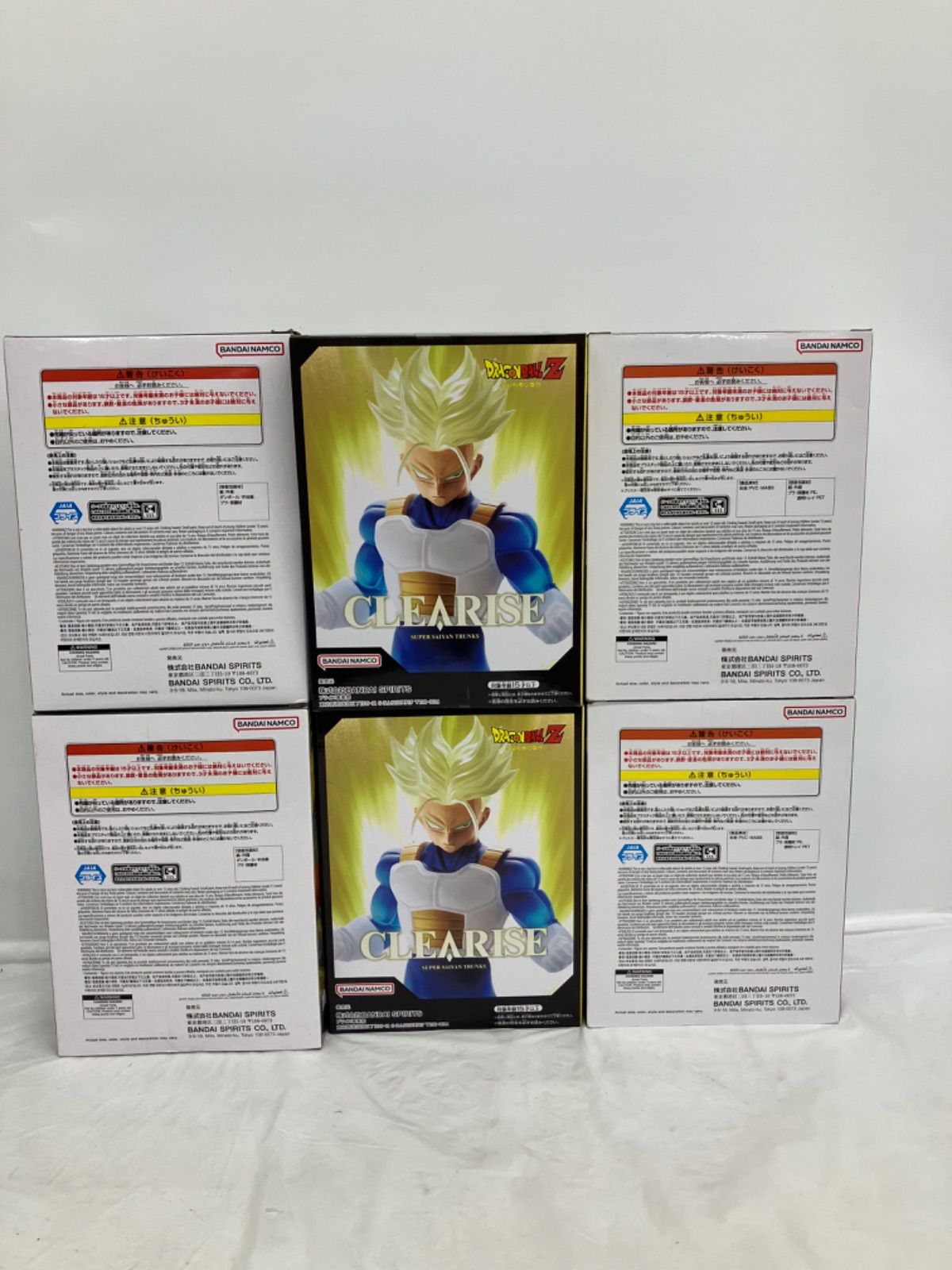 未開封 ドラゴンボールz フィギュア 3種6個セット LF1543 f111 - メルカリ