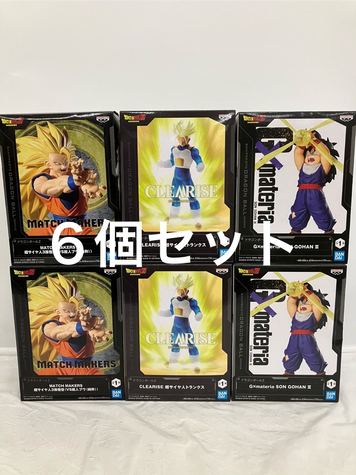 JSTARS ドラゴンボール色々セット未開封品 未開封 ドラゴンボールz フィギュア 3種6個セット LF1543 f111 - メルカリ