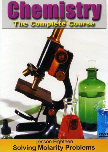 Chemistry Solving Molarity Problems DVD 品
