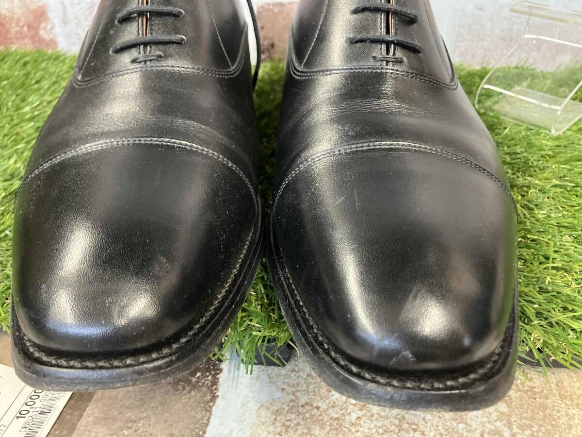 SCOTCH GRAIN/スコッチグレイン/ストレートチップ/BLK/25.5cm