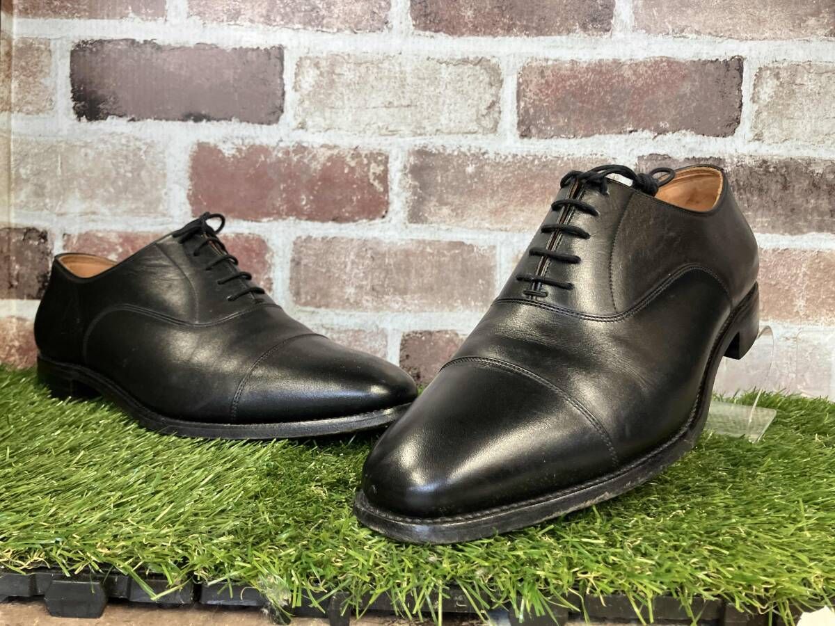 SCOTCH GRAIN/スコッチグレイン/ストレートチップ/BLK/25.5cm