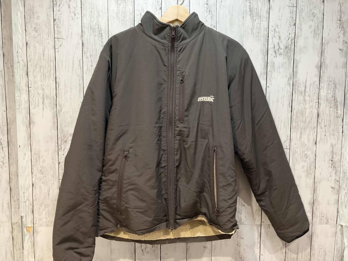 HYSTERIC GLAMOUR ヒステリックグラマー リバーシブル ブルゾン ボア