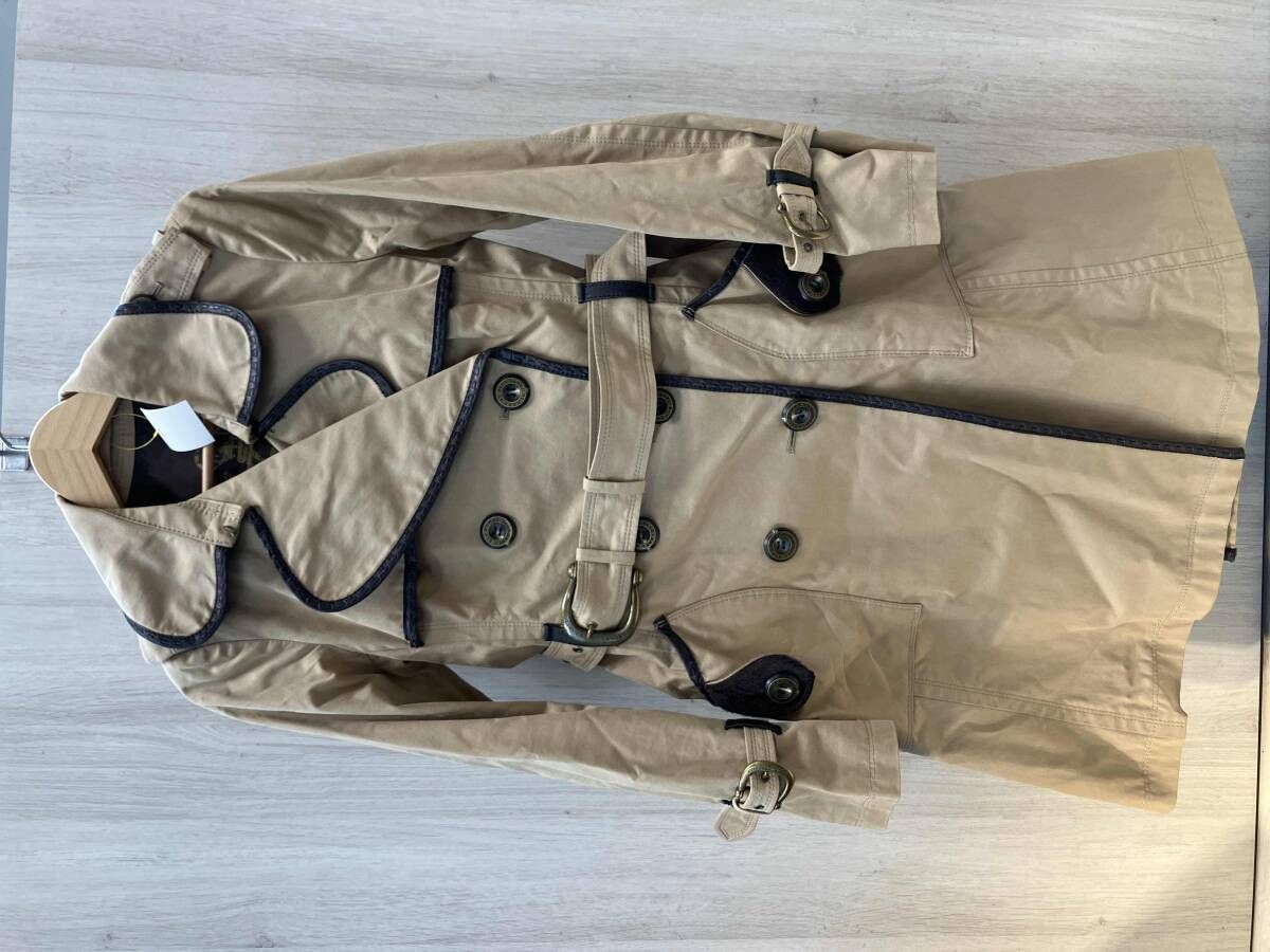 BURBERRY BLUE LABEL トレンチコート FRF04-616-40 キャメル