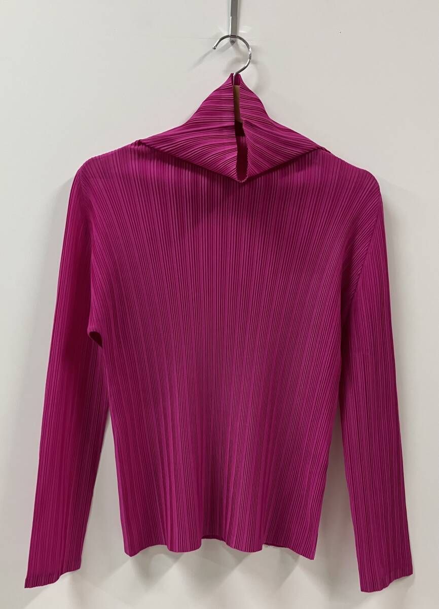極美品✨ISSEY MIYAKE プリーツ　立体　変形　ピンク　長袖　トップス 極美品✨ISSEY MIYAKE プリーツ 立体 変形 ピンク 長袖 トップス