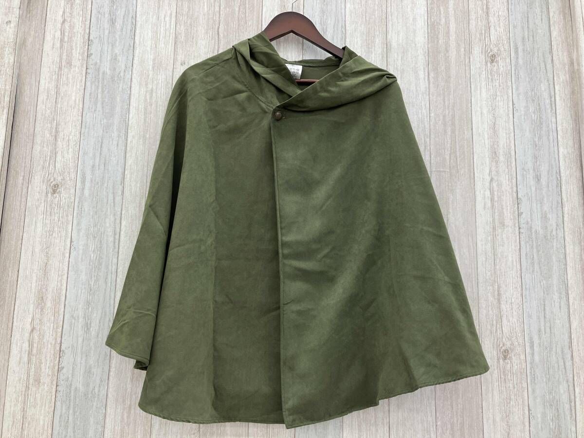 進撃の巨人 調査兵団 マント USJ ケープ コスプレ ポンチョ USJ／ユーエスジェイ／ポンチョ／マント／コスプレ／カーキ／進撃の