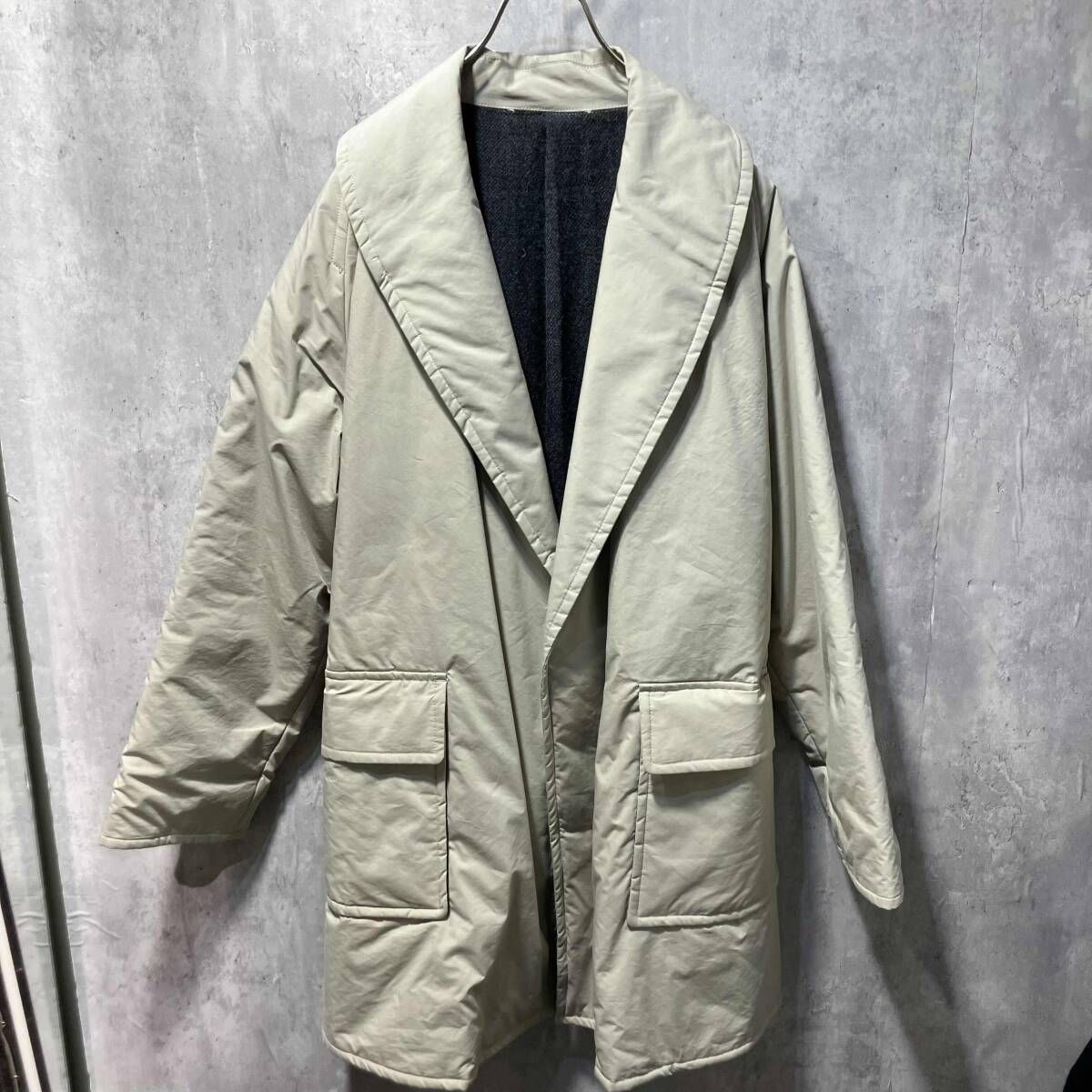 MARKA STUFFED SHAWL COLLAR COAT サイズ1 ベージュ マーカ - メルカリ